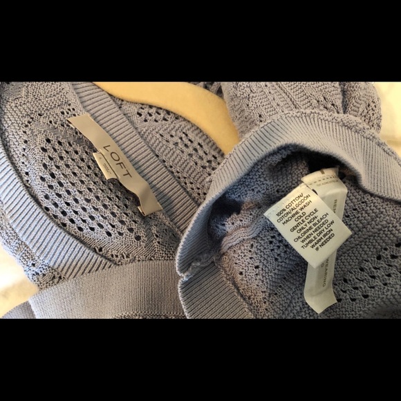 Loft Spring Lavender Sweater. Worn once - Picture 4 of 6